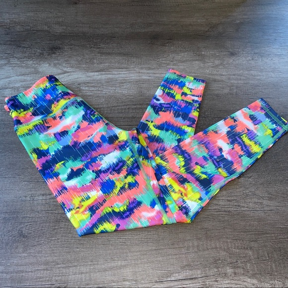 High Waisted Leggings, Ankle-Length Yoga Pants - Picture 6 of 8